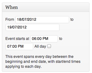 ss6- event time the post meta box with the event time