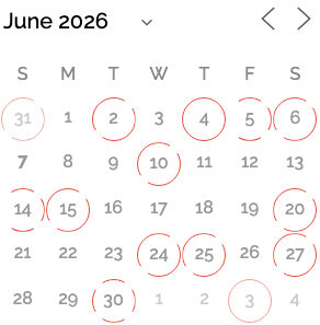events-calendar-small Small calendar, default style